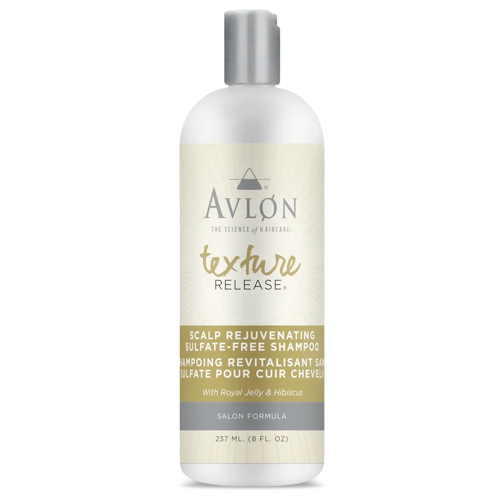 Avlon Texture Release Scalp Rejuvenating Sulfate-Free Shampoo for Scalp Health & Hair Vitality 237 ml / 8.01 oz