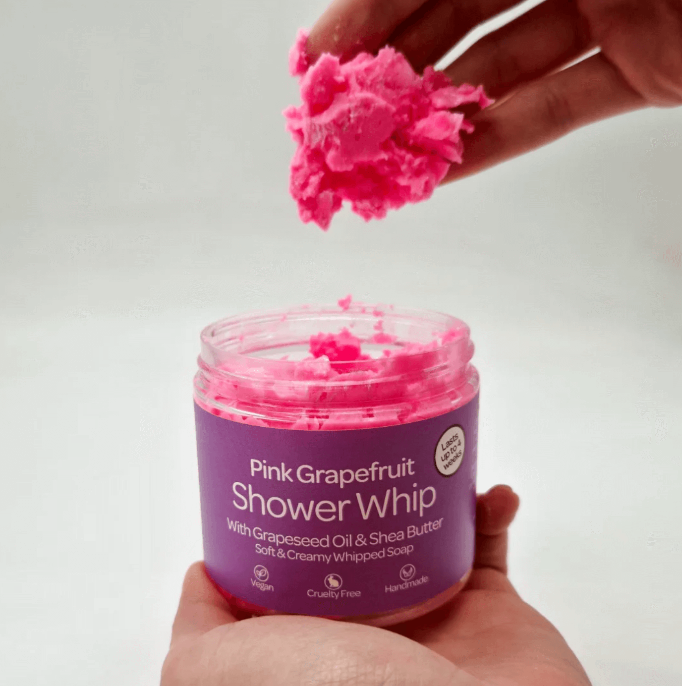 Pink Grapefruit Whipped Soap