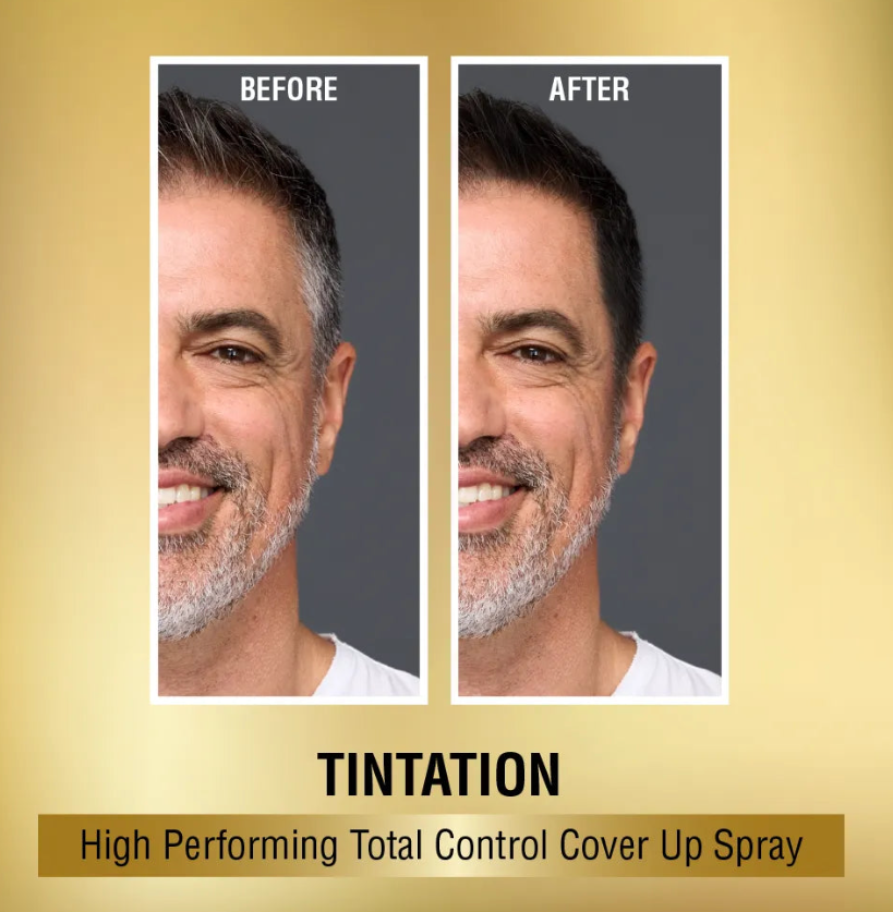 Red by Kiss Tintation Temporary Hair Colour Spray for Vibrant Wash-Out Colour 2.82oz