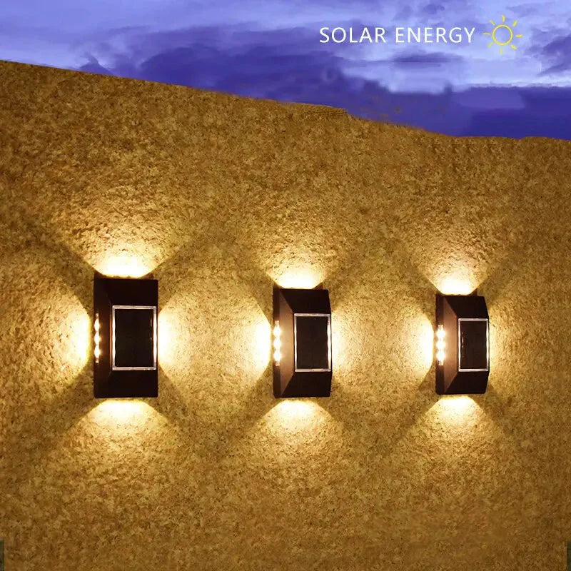 LED Staircase Villa Balcony Lighting Solar Sensor Wall Lights