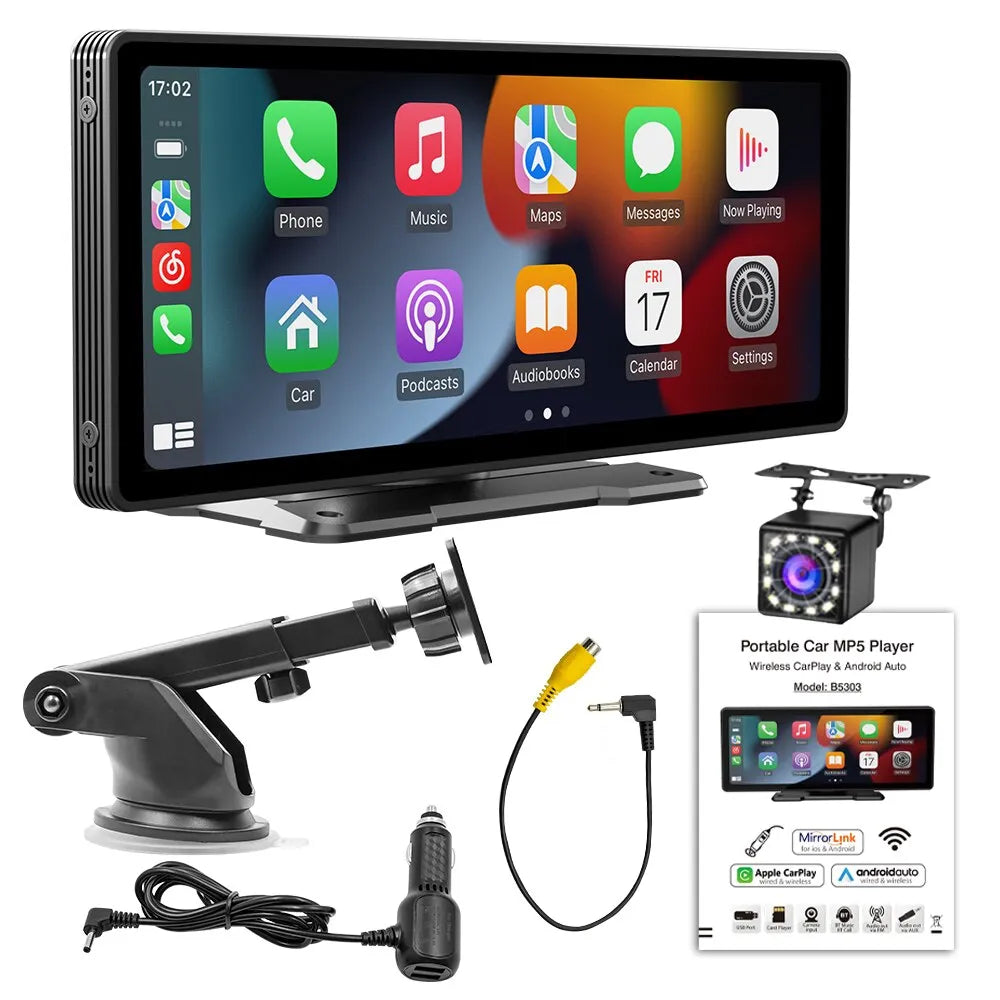 Wireless Carplay Screen for Apple Or Android