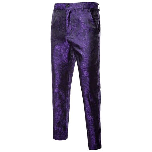 Punk Gothic Men Party Performance Steampunk Cosplay Victorian Pants