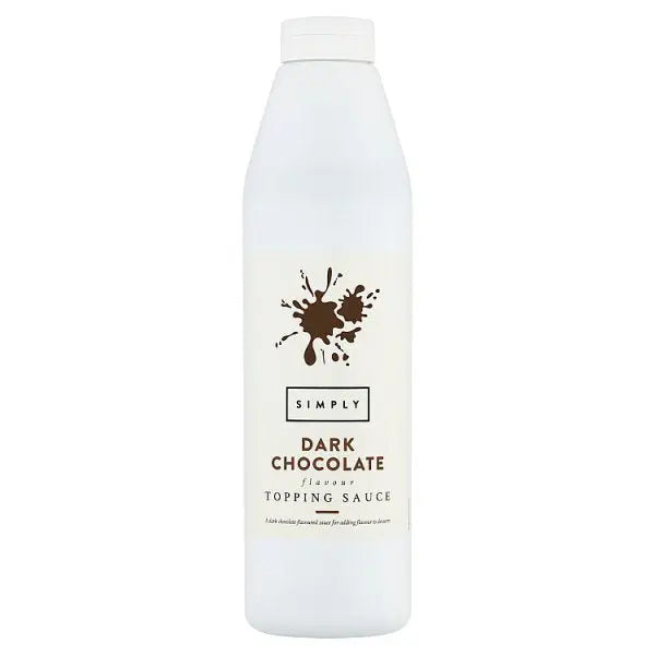 Simply Dark Chocolate Flavour Topping Sauce 1kg
