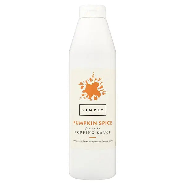Simply Pumpkin Spice Flavour Topping Sauce 1kg