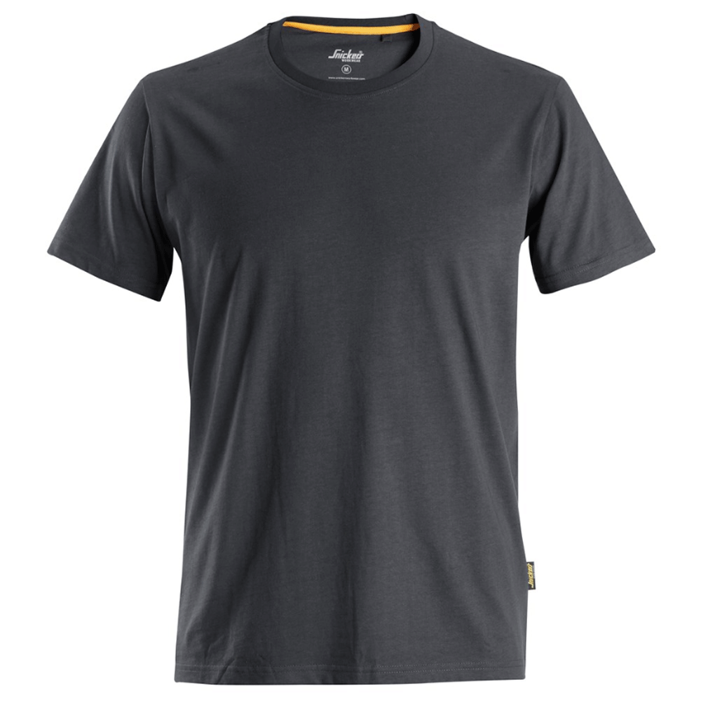 Snickers 2526 AllroundWork, Organic Cotton T-Shirt Steel Grey XL