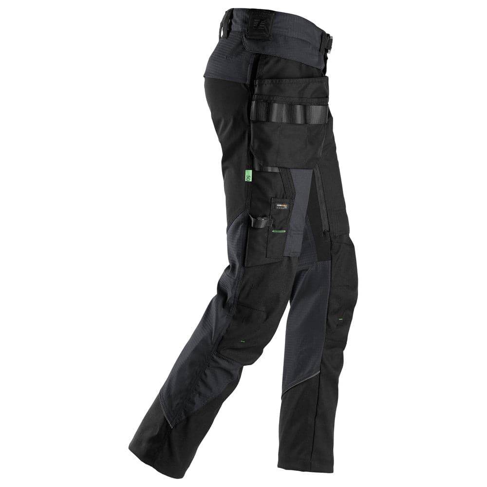 Snickers 6972 FlexiWork, Work Trousers+ Detachable Holster Pockets, Waist 30" Leg 32"-Snickers 44