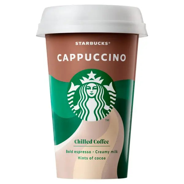 Starbucks Cappuccino Iced Coffee 220ml (Case of 10)