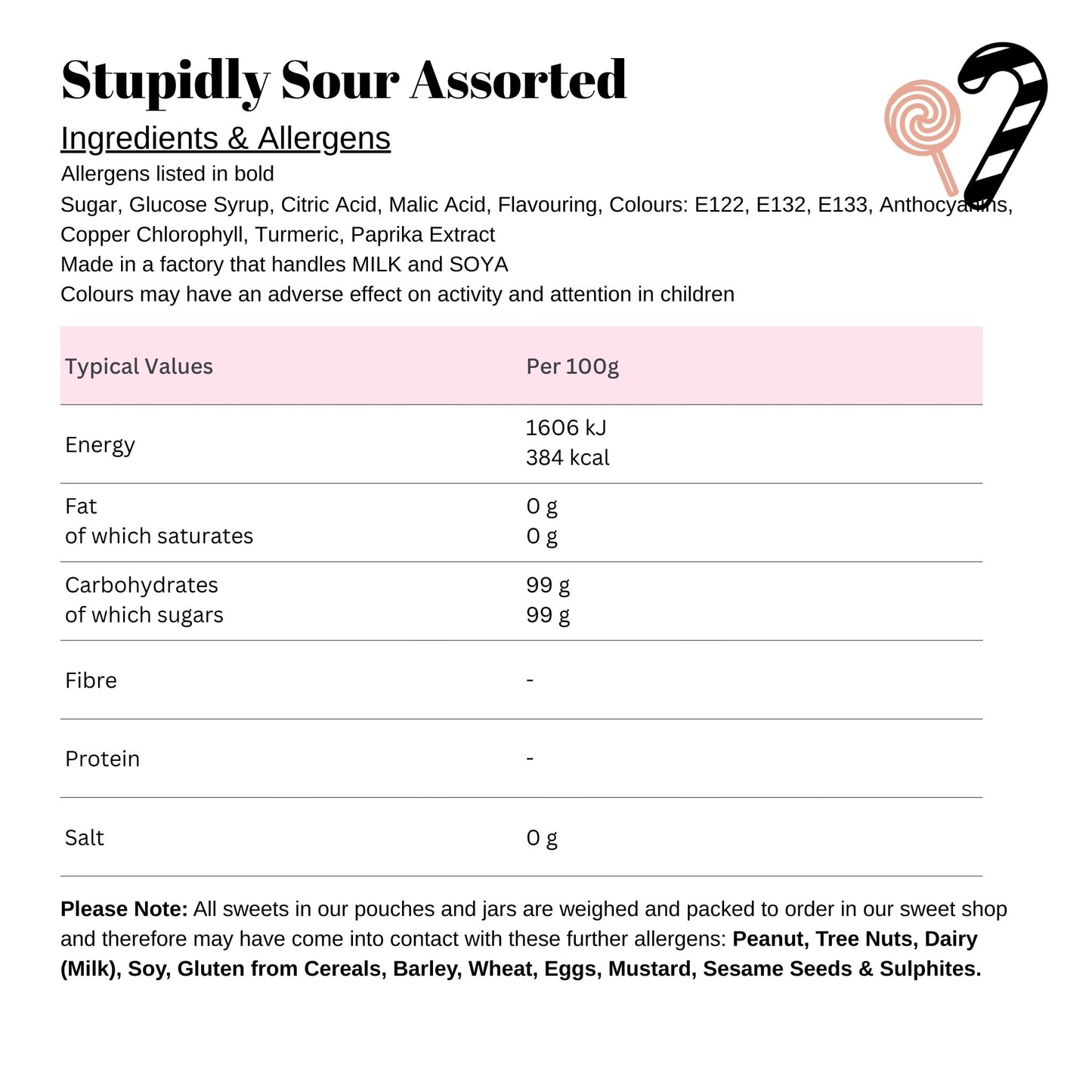 Stupidly Sour Assorted
