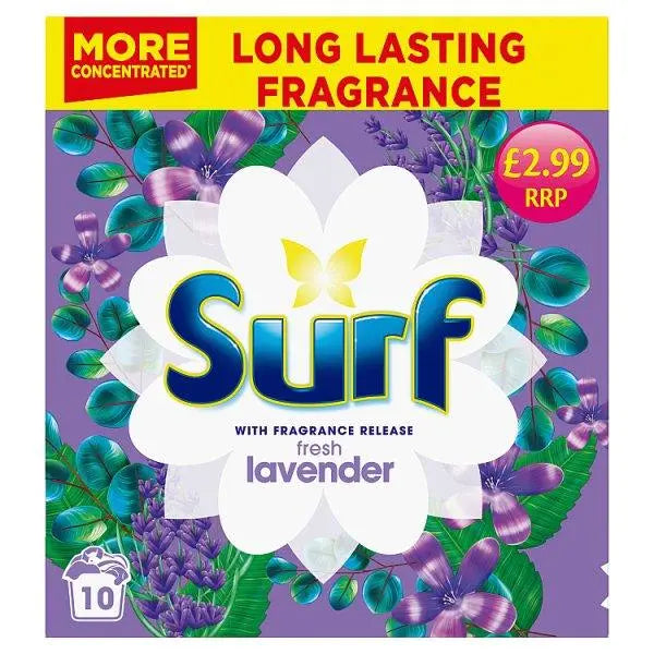 Surf LAUNDRY POWDER Lavender 500 G 10 Washes (Case of 7)