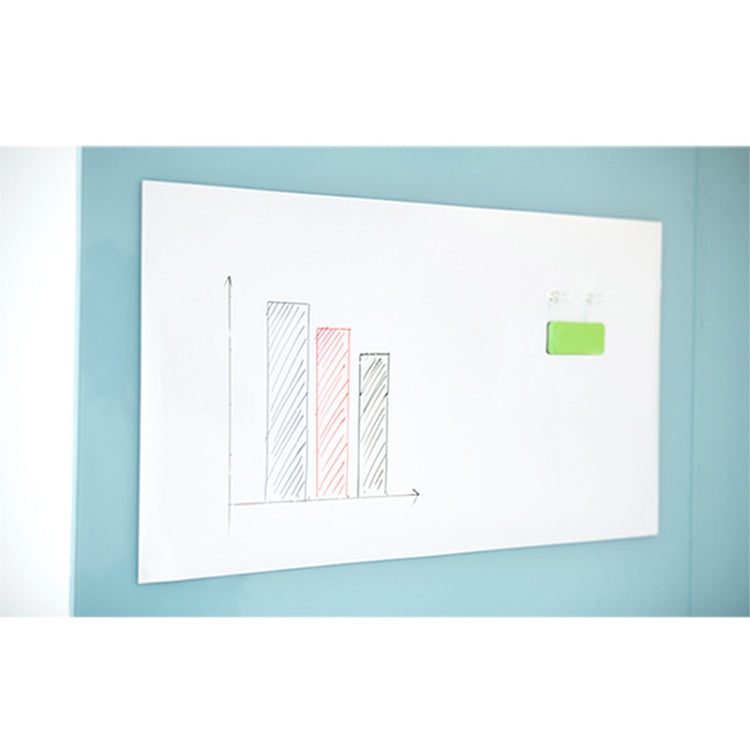 Deli Soft Iron Whiteboard Wall Sticker Office Study Home Erasable Magnetic Whiteboard Sticker, Size: 8710 (0.6x450x1000mm)