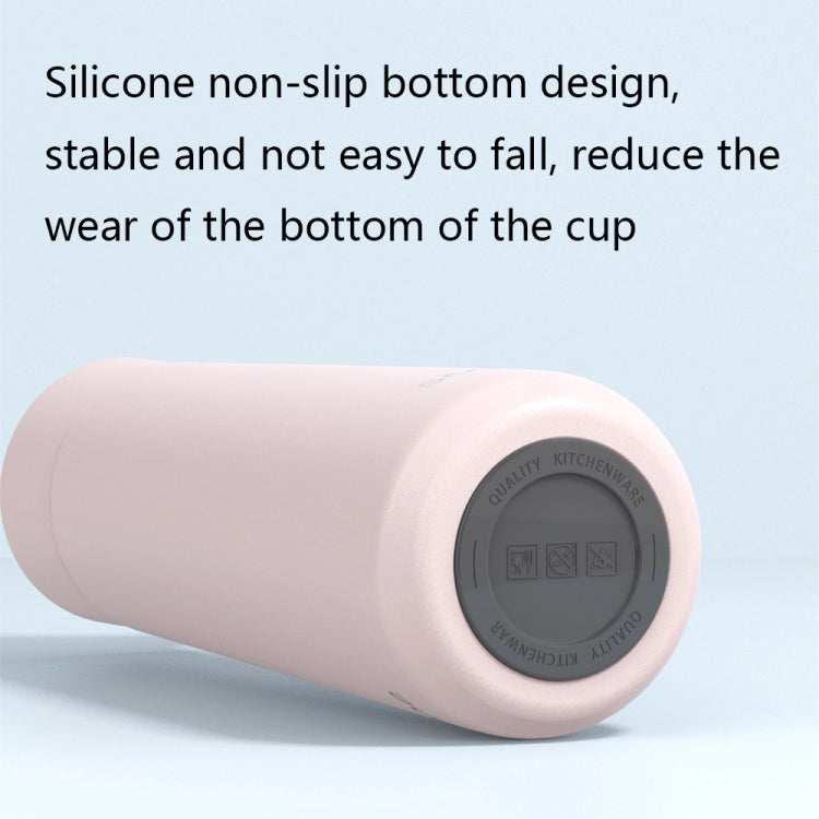 Saylee 304 Stainless Steel Portable Thermos Cup, Capacity: 350ml(White)
