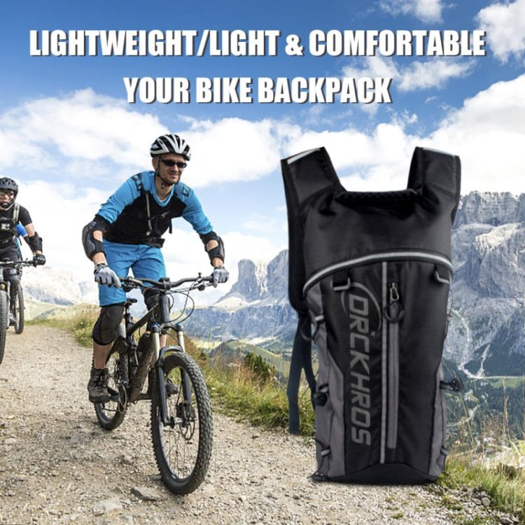DRCKHROS DH115 Outdoor Running Sports Cycling Water Bag Backpack, Color: Black Red+Water Bag