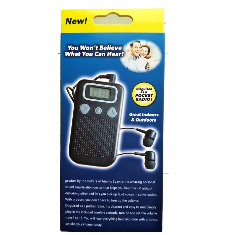 19A Hearing Aids Sound Amplifier Battery Powered In Ear Hearing Enhancement Device, 19A