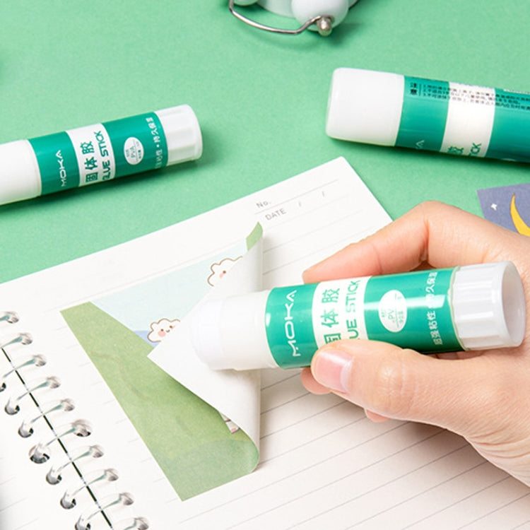12pcs 21g MOKA Solid Glue Student Stationery Children Handmade Solid Glue Stick