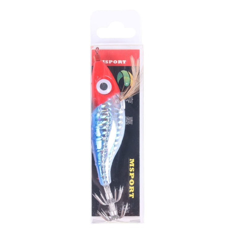 HENGJIA SJ023 Luminous Horizontal Shrimp Squid Hook Bionic Bait, Size: 10cm 9g(7)