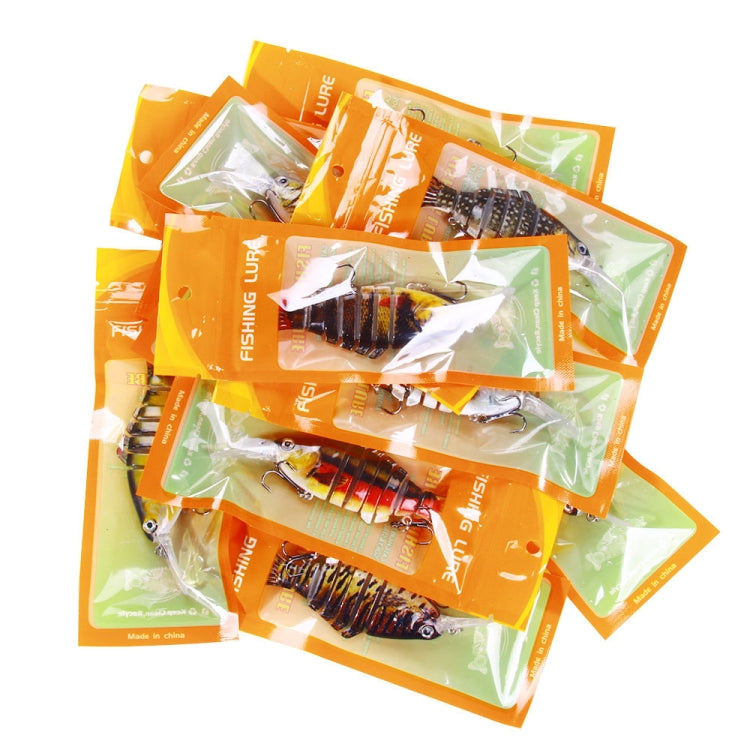 HENGJIA JM065 12cm Luya Fishing Gear Bait Multi-Section Fish Sinking Lure(6)