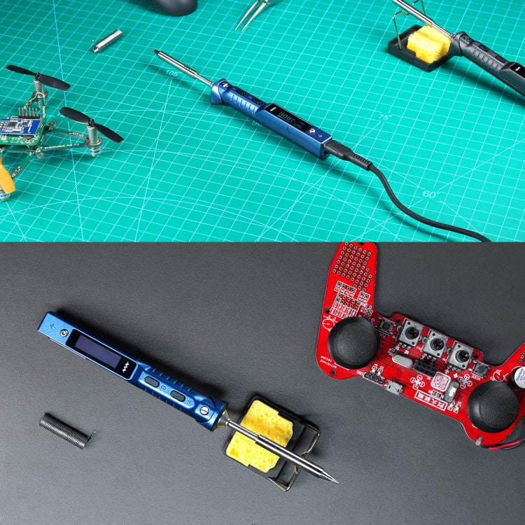 MINIWARE TS101 PD DC Soldering Iron 90W Portable Soldering Pen(With D24 Soldering Iron Head)