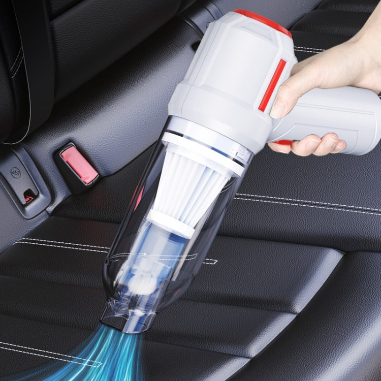 SUITU ST-6629 3 In 1 5500pa Car Wireless Vacuum Cleaner Blowing Suction And Pumping 3 Modes Black -Seat Charge