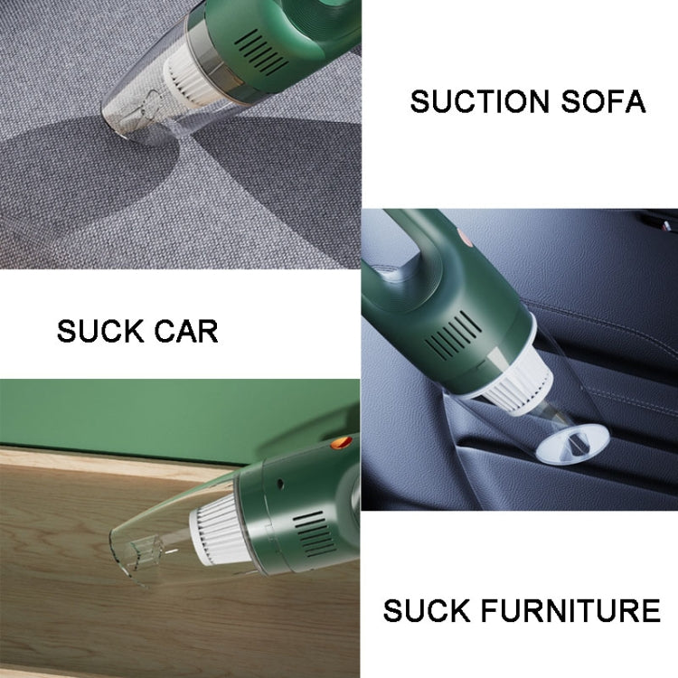 SUITU ST-6612A 5000pa 120W Wired Car Vacuum Cleaner Handheld High Power Dust Suction Machine(White)