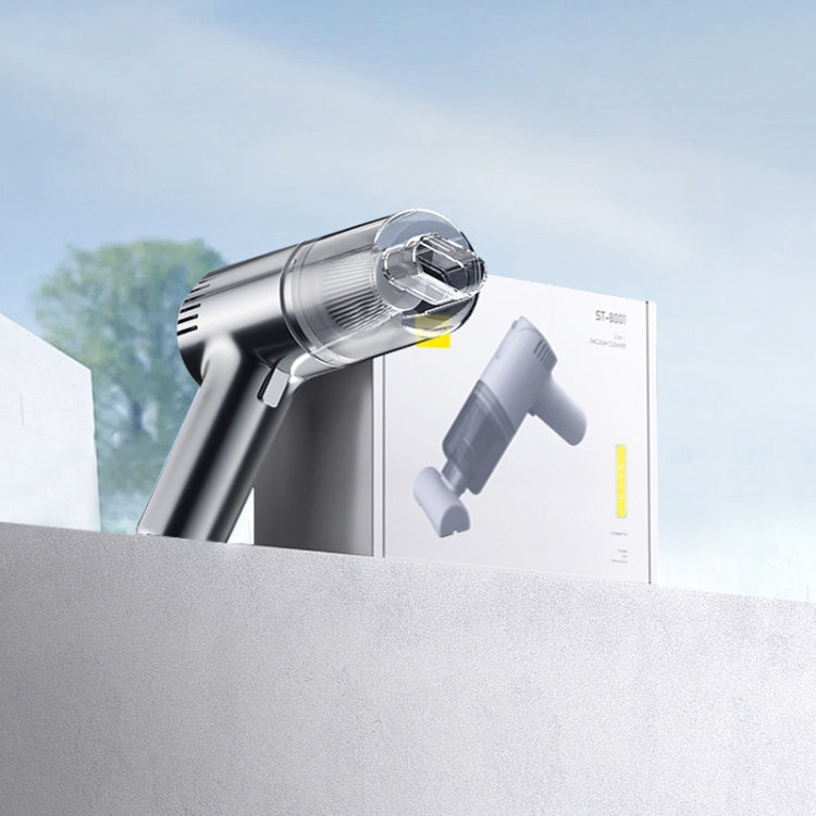 ST-8001CG 7.4V 4000mah White 50W Wireless Handheld Large Suction Car Vacuum Cleaner