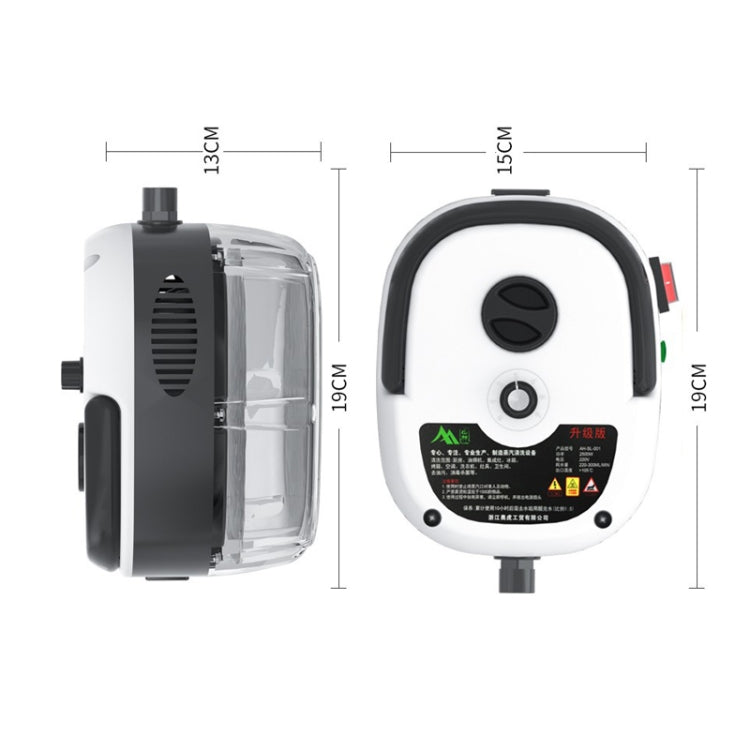 2500W High Temperature And High Pressure Steam Cleaning Machine for Kitchen Bathroom Furniture, Red 220V EU Plug, White 220V EU Plug, Red 220V UK Plug, White 220V UK Plug, Red 110V US Plug, White 110V US Plug