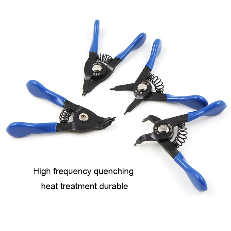 HSD SB-80B Internal For Hole Curved 10-25mm Compact Spring-Loaded Pliers Retaining Ring Pliers