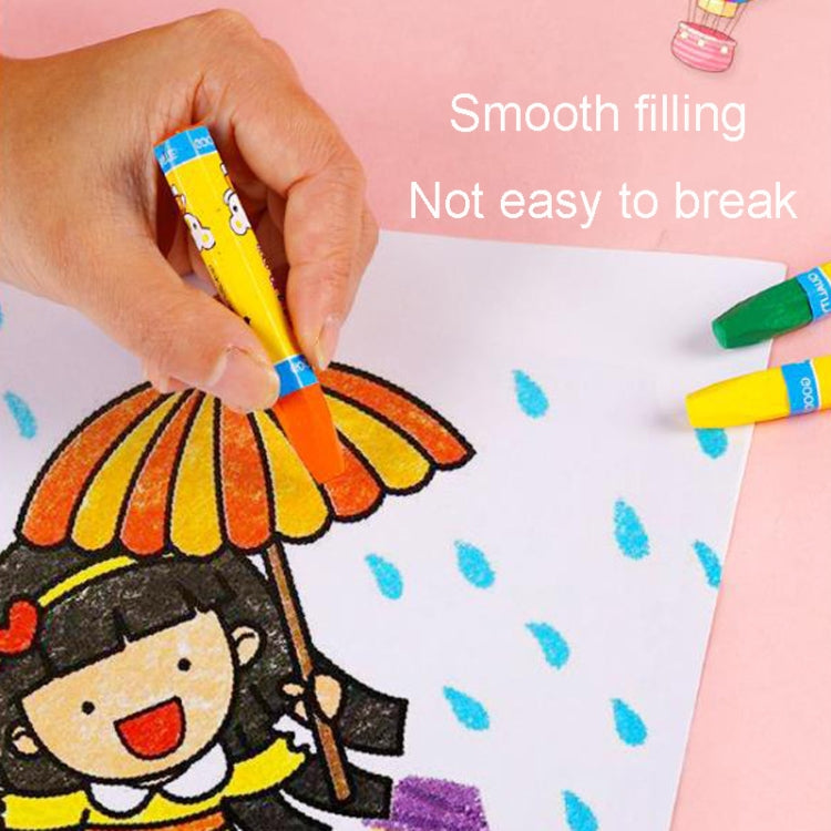 AIYO Washable Painting Crayons Childrens Oil Paint Stick Set, Specification: 18 Colors