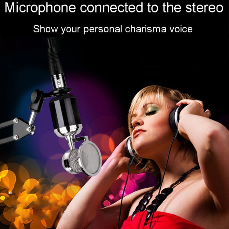 JINGHUA 6.5 Male To Female XLR Audio Cable 6.35 Three Core Balanced Microphone Mixer, Size: 5m(Black)