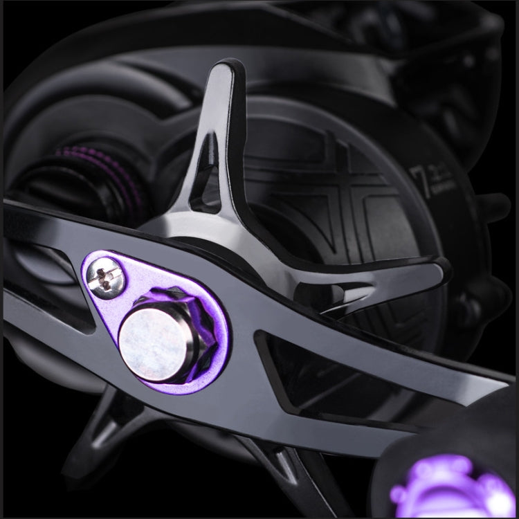 LINNHUE AF2000 7:2:1 Speed Ratio Fishing Reel 8KG Max Drag Metal Spool, Spec: Left Hand Model
