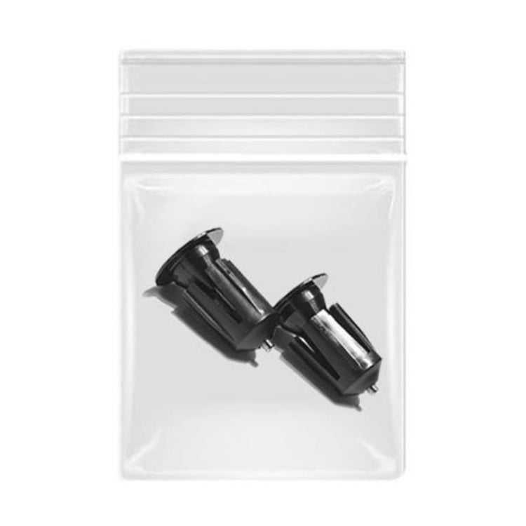 ENLEE BD40 1pair Mountain Bike Aluminum Expandable Handlebar Plugs Bicycle Grip Blocker Accessories(Black)