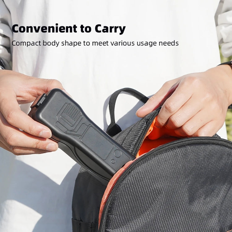 For DJI OSMO POCKET 3 BRDRC Waterproof Storage Box Protective Shell With Lanyard(Black)