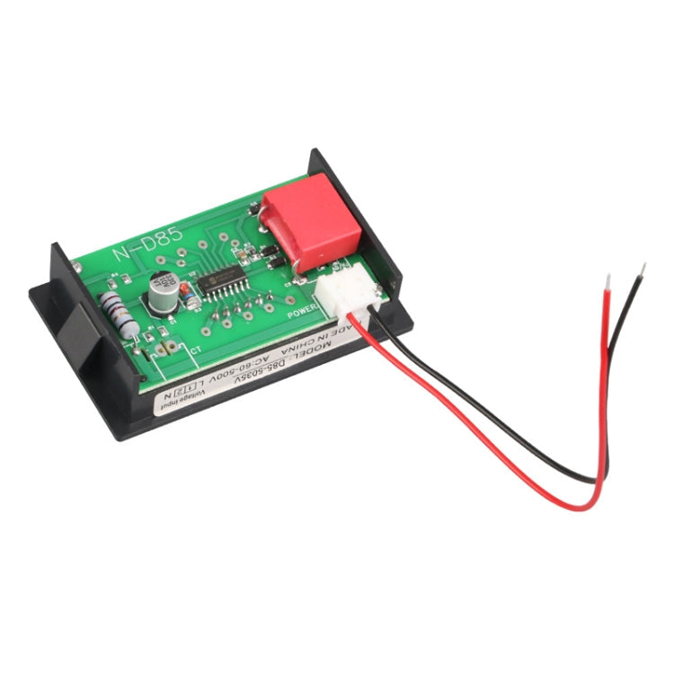 SINOTIMER D85-5035V Small Panel Single Phase AC Digital Voltmeter Monitoring Meter