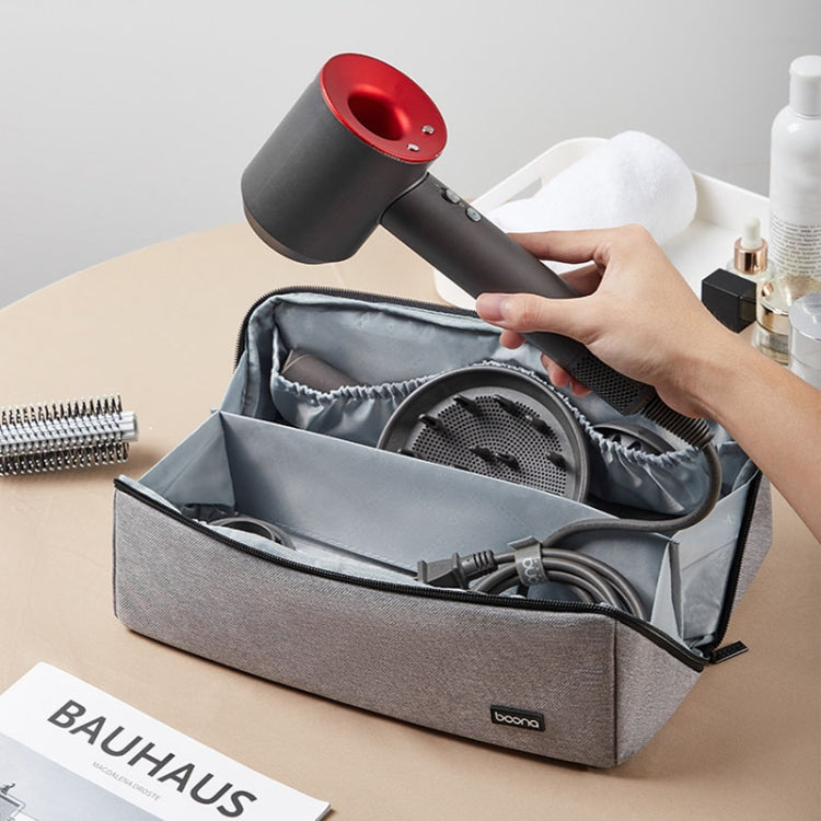 For Dyson Baona BN-DS010 Large Capacity Waterproof Hair Dryer Storage Bag(Gray)