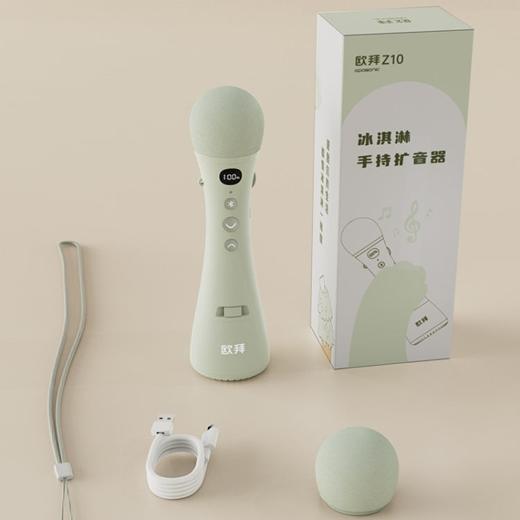 Oubai Z10 Bluetooth Wireless Microphone Voice Megaphone For Teacher, Version: PPT Clicker Version