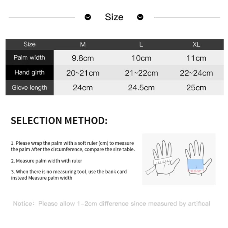 Kyncilor Waterproof Cycling Warm Gloves Two-finger Touch Screen Ultra-soft Velvet Outdoor Gloves, Size: L(Gray)