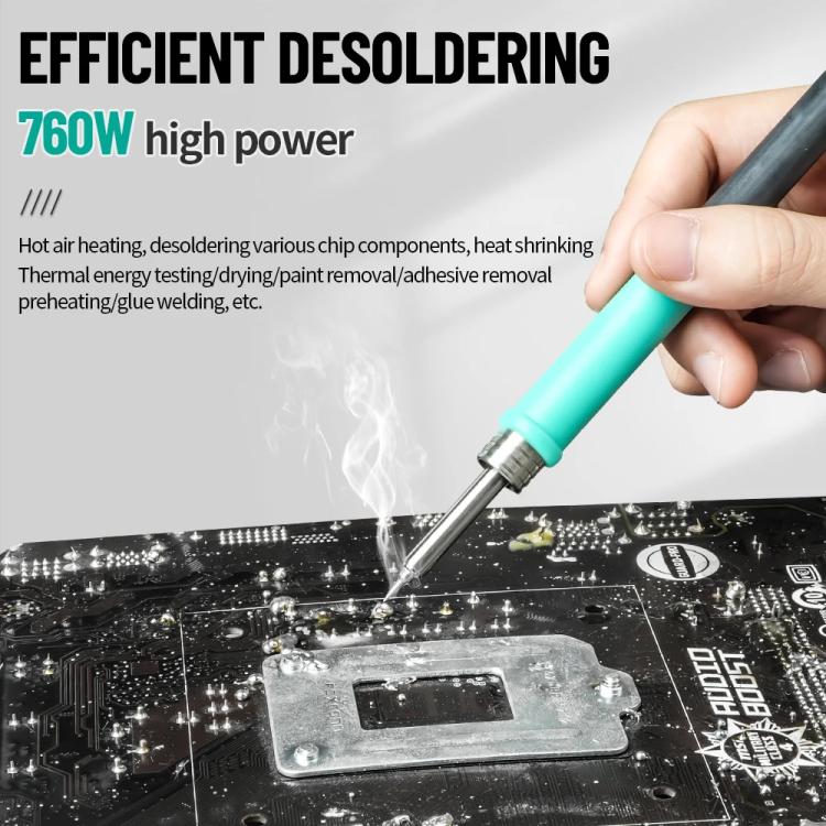 SUGON 212 2 In 1 Soldering Iron Dual Display Cell Phone Repair Hot Air Constant Temperature Soldering Station Combination Set US Plug