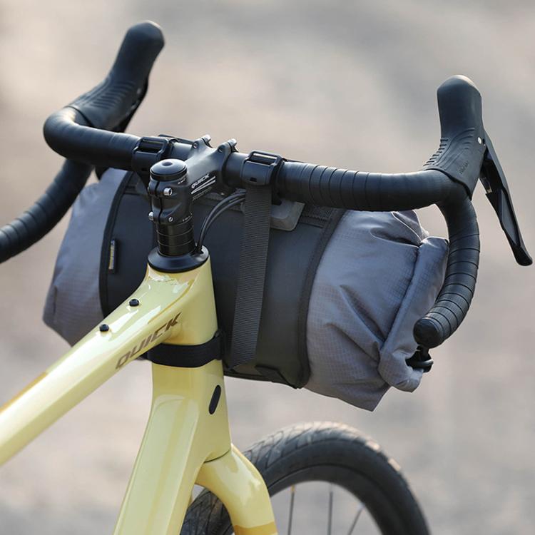 Rhinowalk RK9400 Large-capacity Outdoor Bicycle Riding Waterproof Front Bag(Gray)
