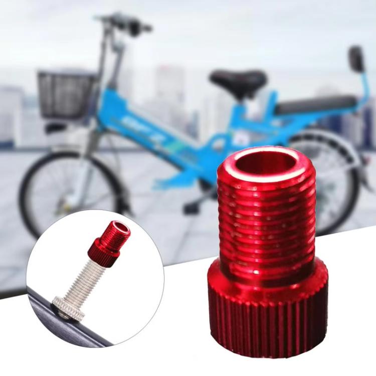 10pcs ZTTO Mountain Road Bicycle Presta To Schrader Valve Converter Kit(Blue)