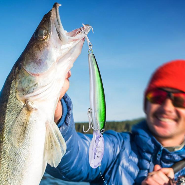 PROBEROS DW627 Long-Distance Casting Large Minnow Lure Fishing Bionic Bait, Style: J(22.5cm/75g)