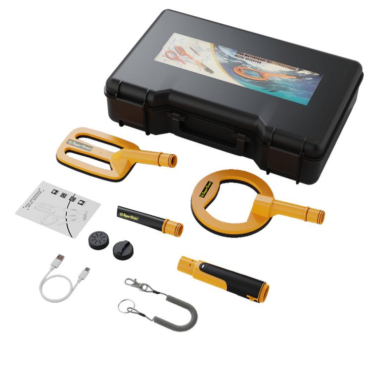 Goint IP960 Handheld 3 In 1 Metal Detector Outdoor Treasure Hunting Pulse Waterproof Rechargeable Gold Detector
