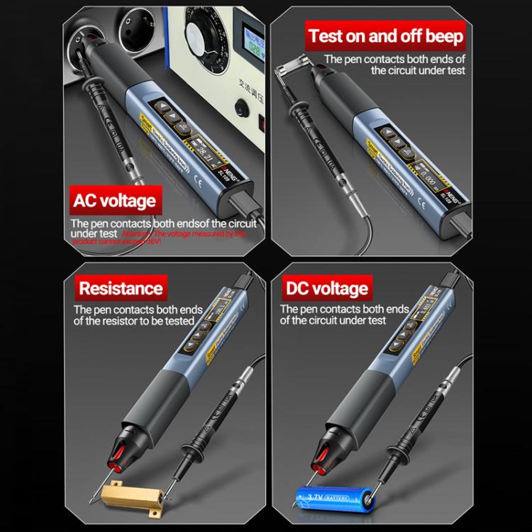 ANENG Portable Internal Heating Soldering Iron With Digital Multimeter(Navy)