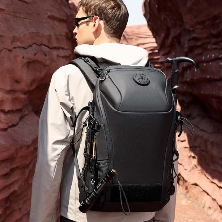 BANGE FW-226 Men Outdoor Large Capacity Backpack Sports Bag(Black)