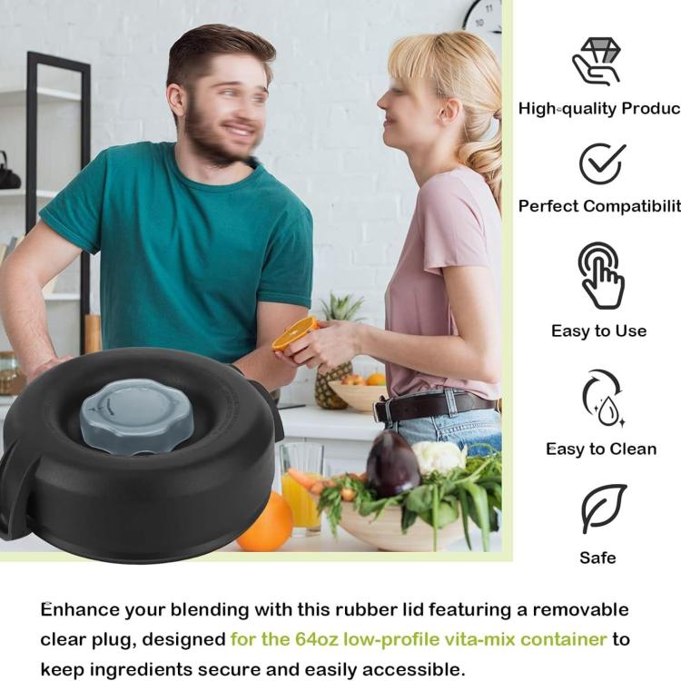 For Vitamix 5200 7500 750 630 Blender Lid 64oz Container Cover, Lid