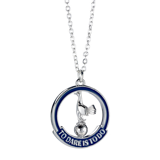 Tottenham Hotspur FC Spinner Necklace Silver