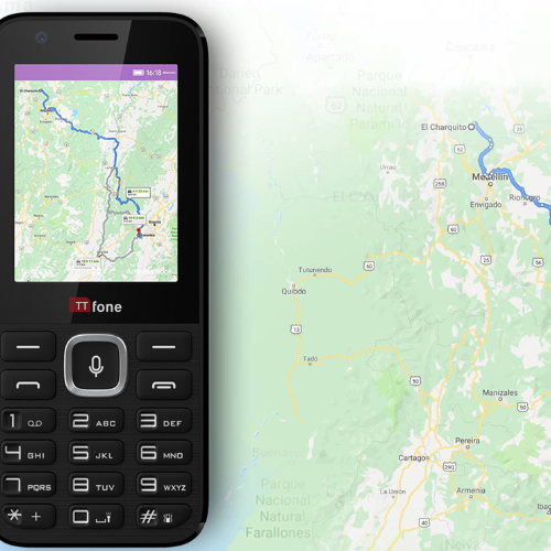 TTfone TT240 KaiOS Mobile with USB Cable