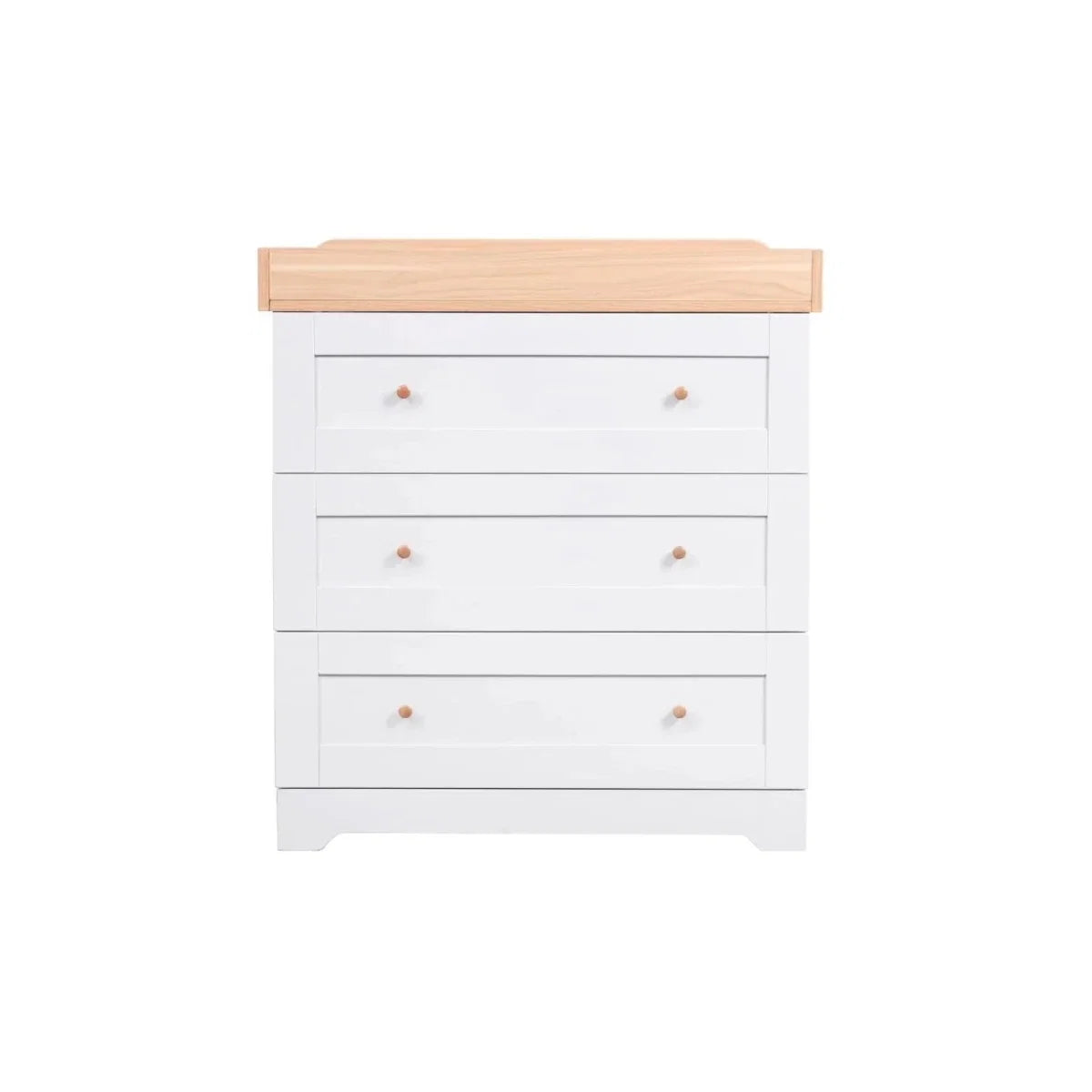 Tutti Bambini Rio 2 Piece Room Set with Pocket Sprung Mattress - Dove Grey/Honey Oak