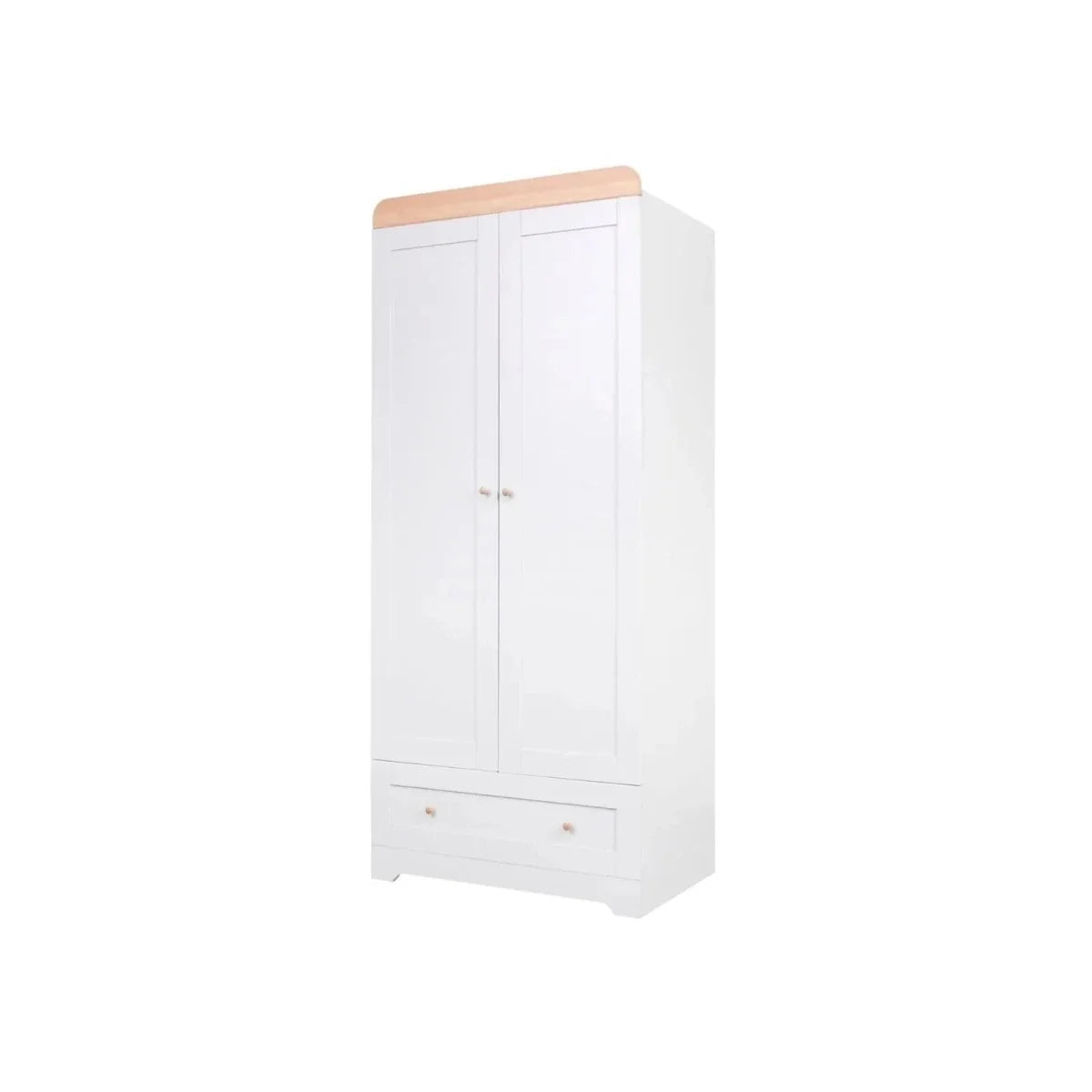 Tutti Bambini Rio 3 Piece Room Set with Pocket Sprung Mattress - Dove Grey/Honey Oak
