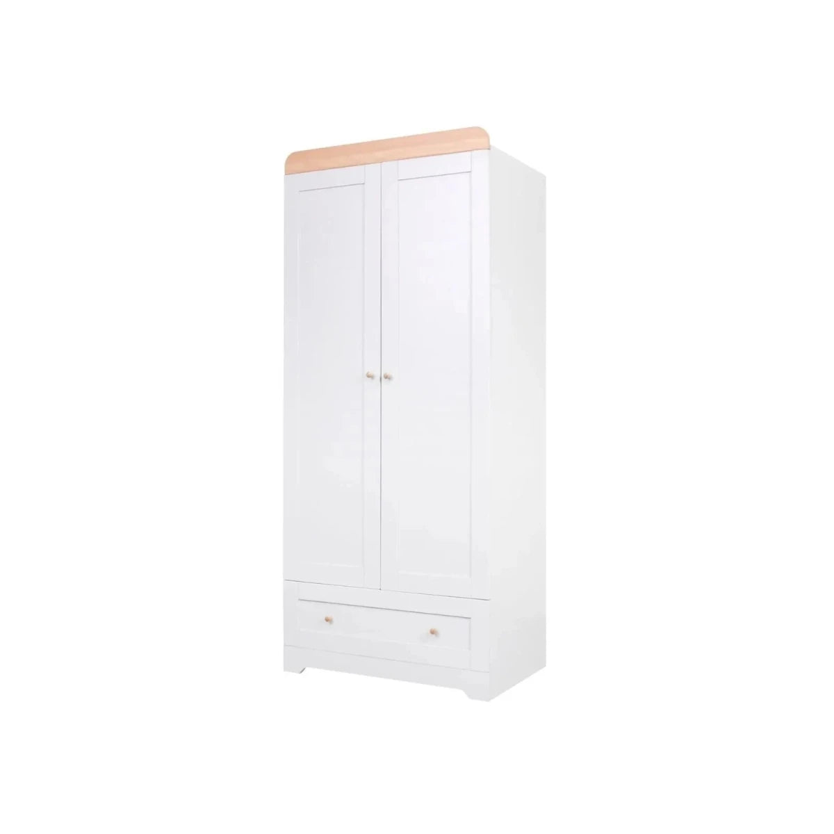 Tutti Bambini Rio 3 Piece Room Set with Sprung Mattress - Dove Grey/Honey Oak