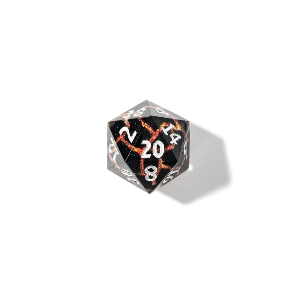 Shifting Sands | Sharp Edge Dice | Resin | 7 Piece Set