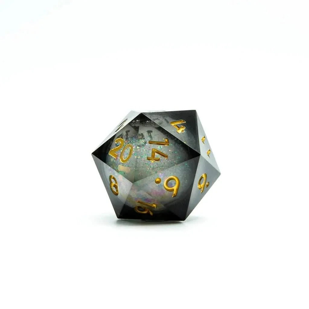Arcane Cosmos | 33mm D20 | Oversized Liquid Core Dice | Single Dice